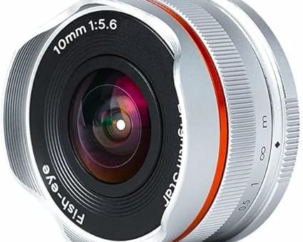 10mm F5.6 Fisheye Manual Focus Prime Lens for Nikon Z-Mount Mirrorless Cameras, APS-C Ultra-Wide Angle Fixed Lens, Fit for Z7II, Z6II, Z7, Z6, Z9, Z50, Z5, Z-FC, Z30 (Silver)