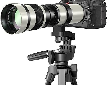 EF/EF-S 420-800mm F/8.3 Telephoto Zoom Lens – Manual DSLR Cameras Lenses+ T-Mount for Canon EOS Rebel T8i/T7i/T7/T6s/T6i/T6/T5i/T5/T4i/T3i/T3/T2i/T1i/250D/750D/760D/1200D/1300D/2000D/4000D/6D/5D