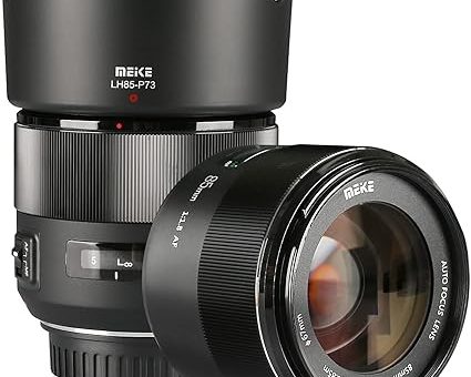 Meike 85mm f1.8 Large Aperture Full Frame Auto Focus Telephoto Lens for Canon EOS EF Mount Digital SLR Camera Compatible with APS C Bodies Such as 1D 5D3 5D4 6D 7D 70D 550D 80D